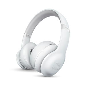 JBL®  Everest™ 300 - White - On-ear Wireless Headphones - Detailshot 2